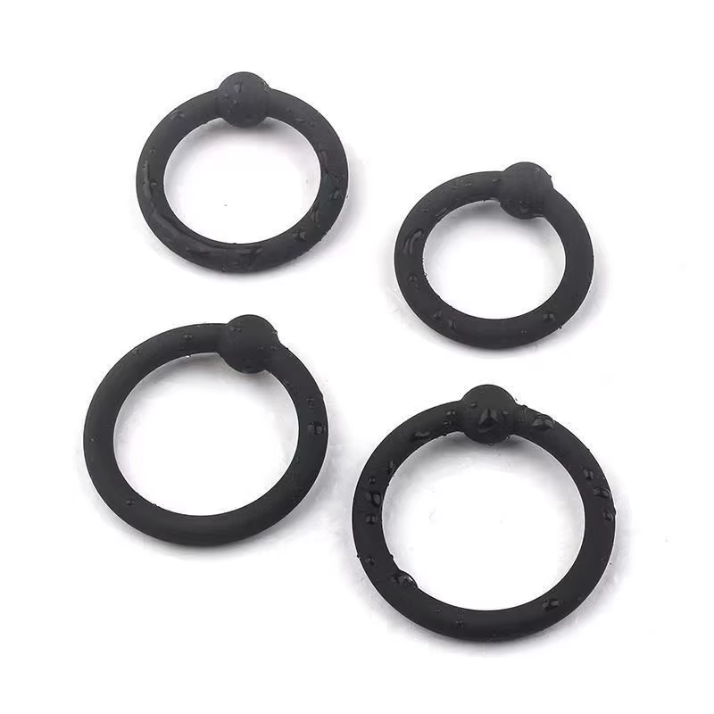 4 Piece Silicone Cock Penis Ring Set