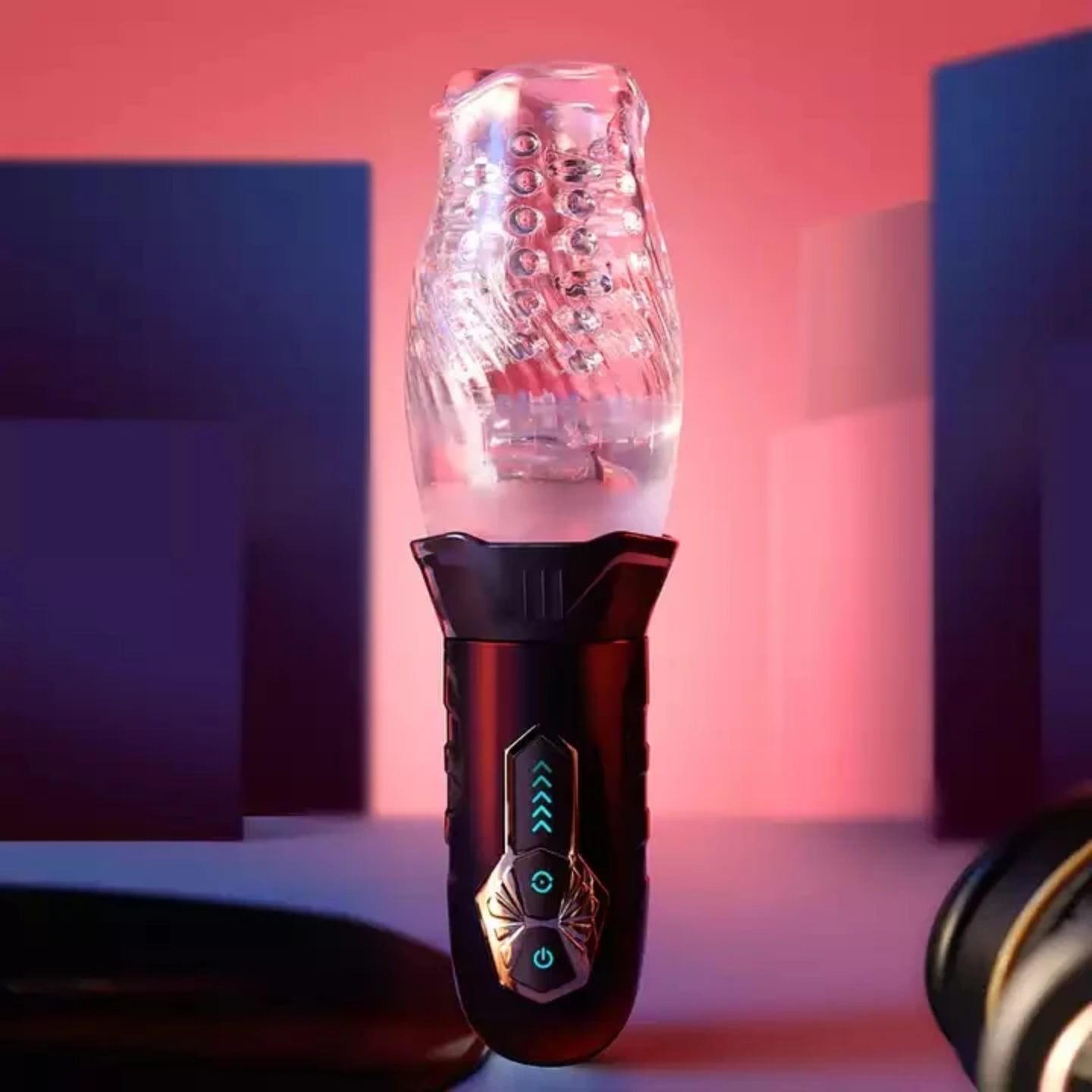 Male Masturbator Adult Sex Toys for Men - Automatic 360 Rotating Vibrating Blowjob Sex Machine Sex Toy Stroker Penis Vibrator, Hands Free Masturbators Pocket Pussy for Men (Gawk Gawk 3000)