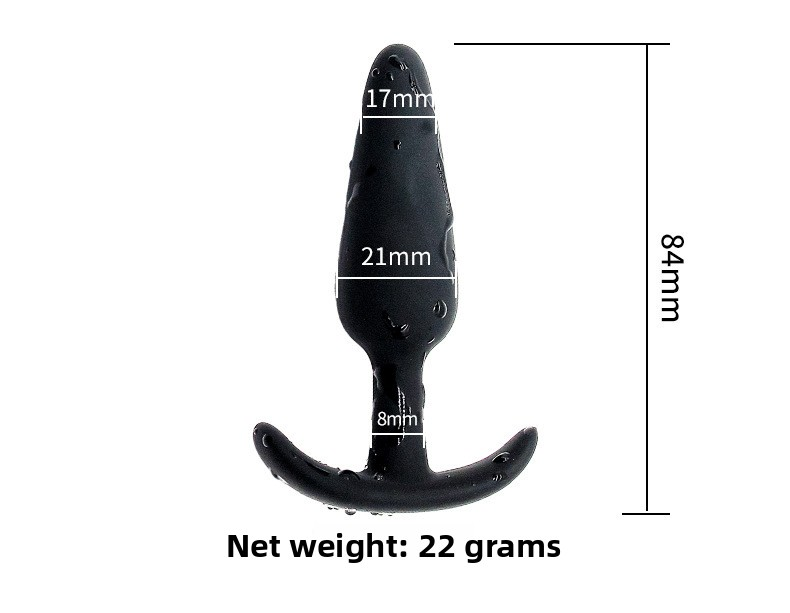 3 Piece Silicone Slim Anal Butt Plug Set