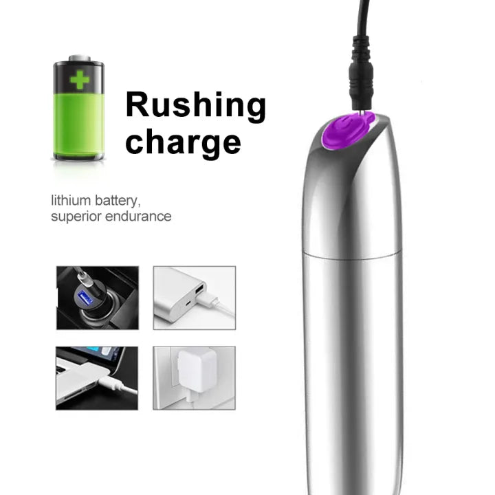 19 Speed Powerful Rechargeable Bullet Vibrator Sex Toy for Woman Sex Toy for Girls