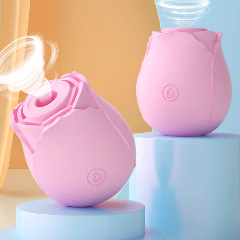 Sucking Rose Vibrator Toy for Women