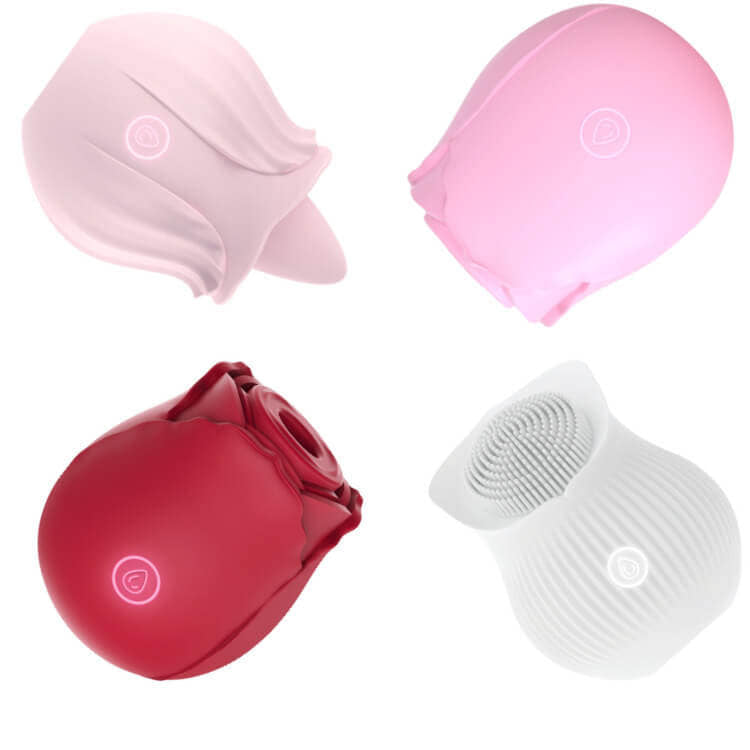Sucking Rose Vibrator Toy for Women