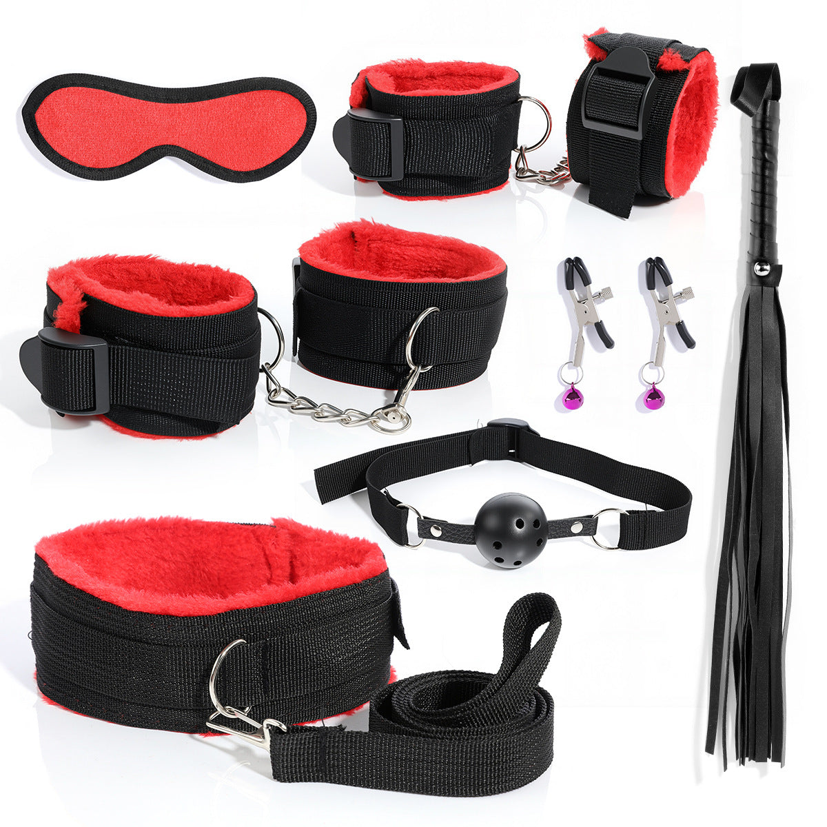 7 Piece S&M Bondage Set