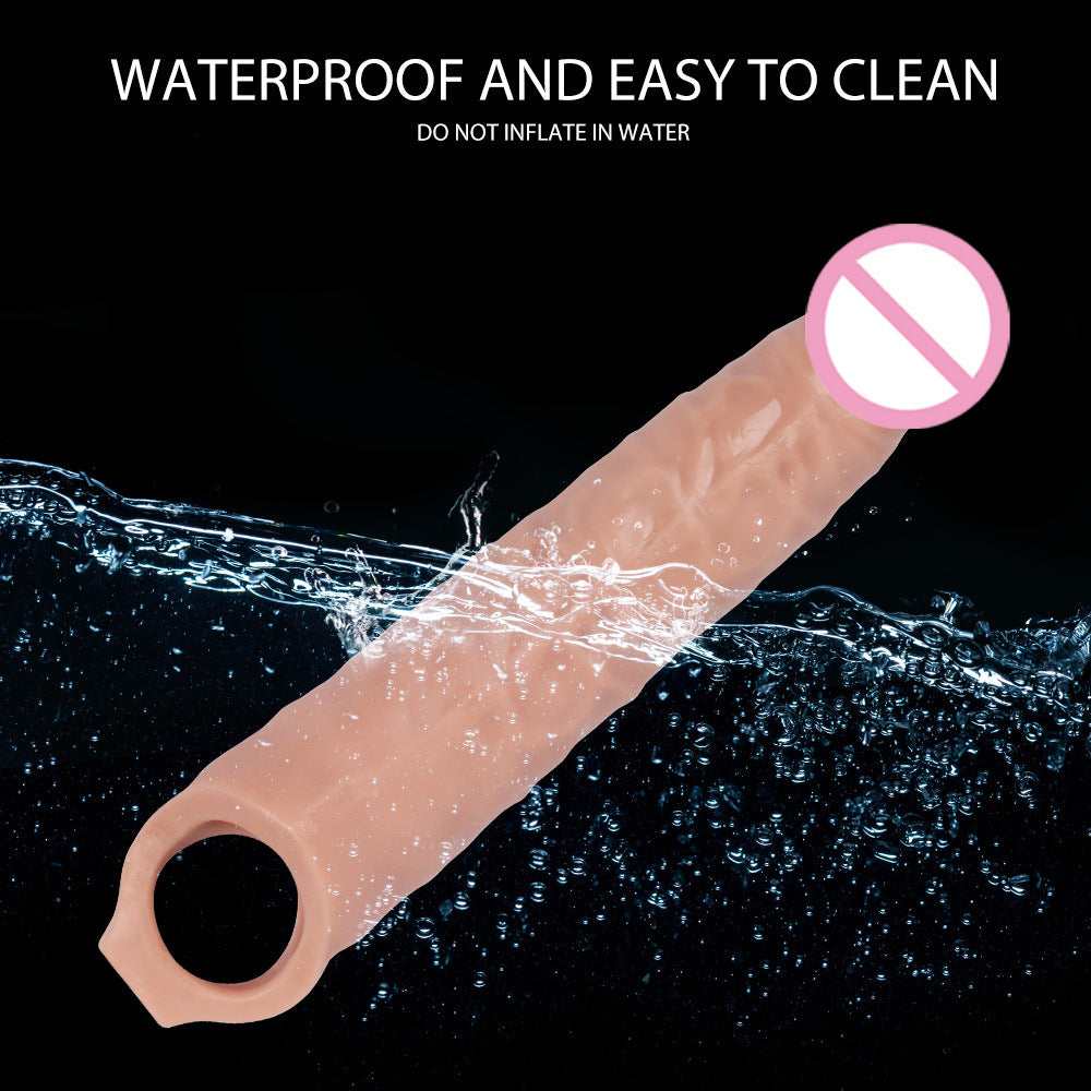 11 Inch Jumbo Penis Sleeve Extender, Add 3 Inches for Added Performance