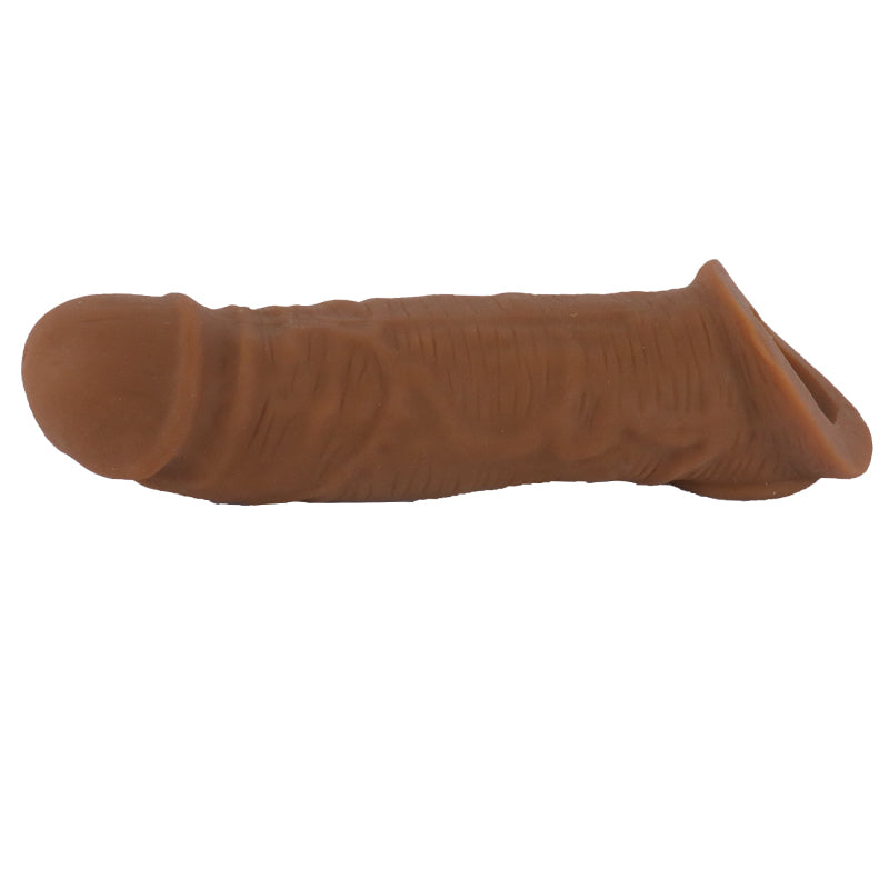 8 inch Realistic Penis Sleeve, Condom Sleeve, Extender