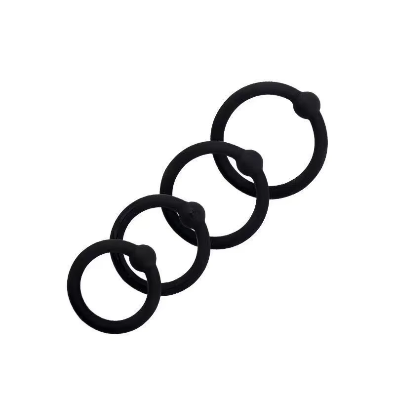 4 Piece Silicone Cock Penis Ring Set
