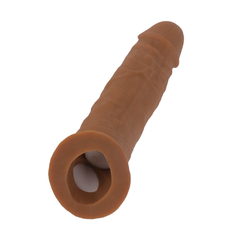 8 inch Realistic Penis Sleeve, Condom Sleeve, Extender