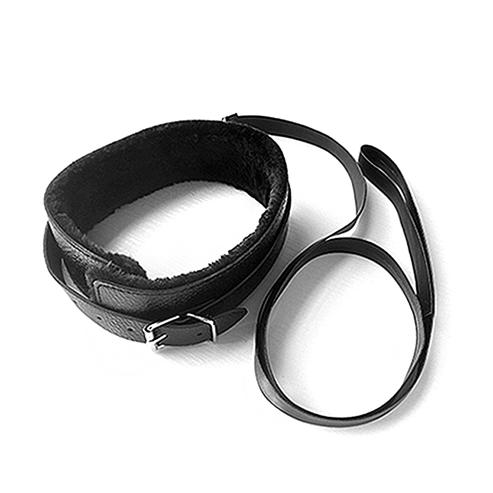 10 Piece Leather Bondage Set for Sex Play