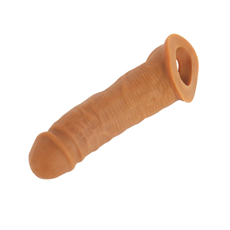 8 inch Realistic Penis Sleeve, Condom Sleeve, Extender