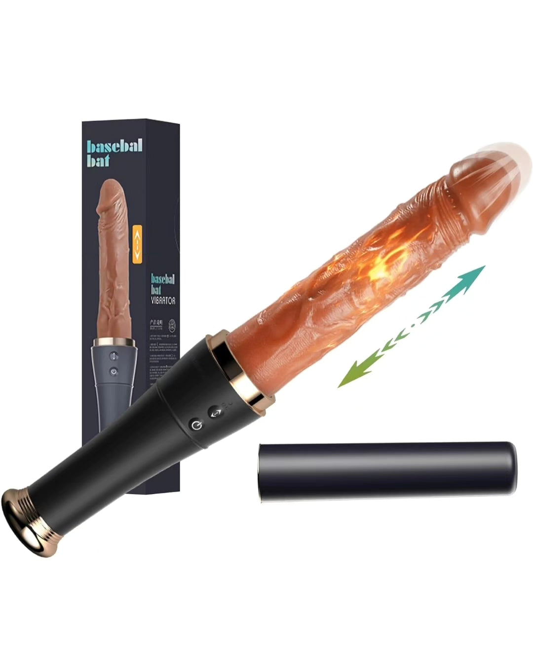 Realistic Thrusting Dildo, Heated Dildo Vibrator Sex Machine for Women –  Pleasure Island TT