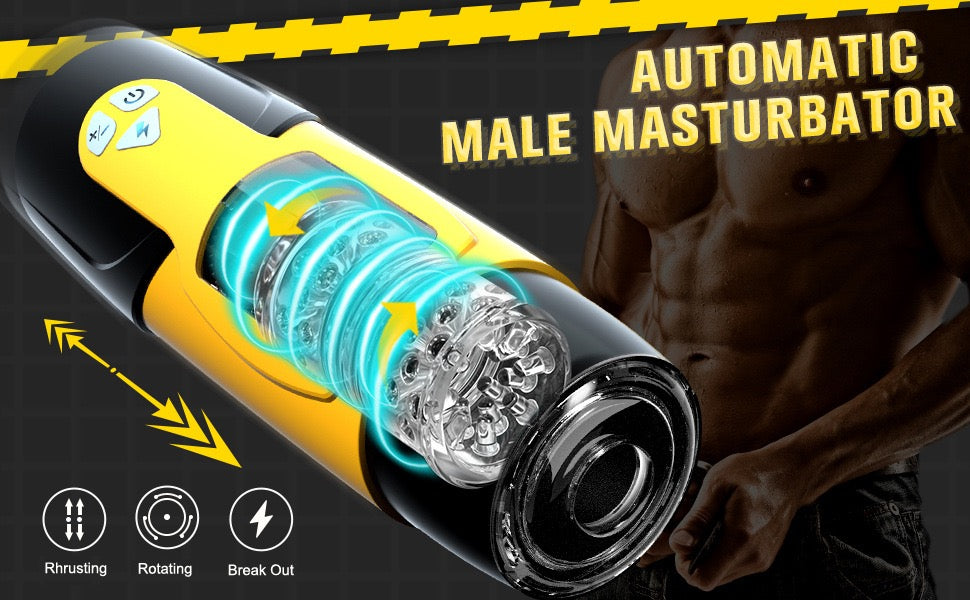 Electric Male Rotating and Thrusting Masturbator