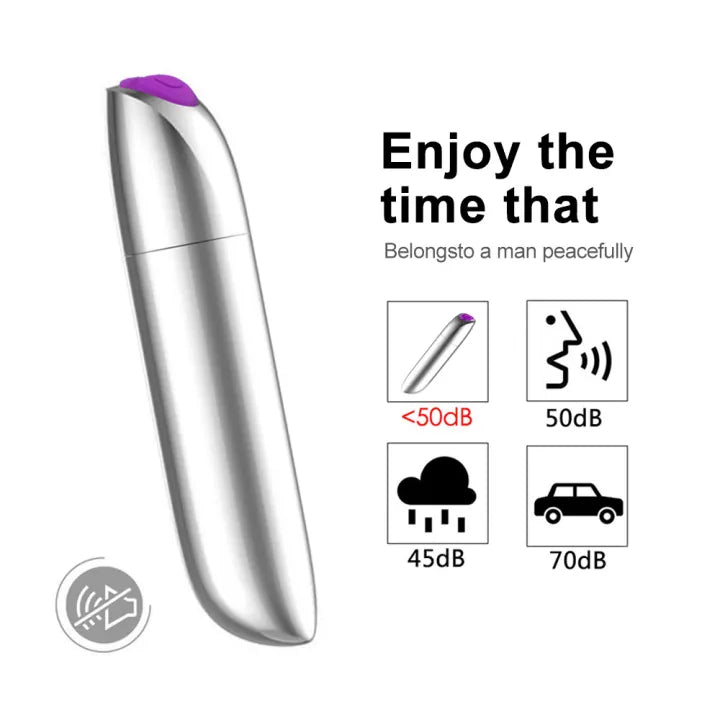 19 Speed Powerful Rechargeable Bullet Vibrator Sex Toy for Woman Sex Toy for Girls