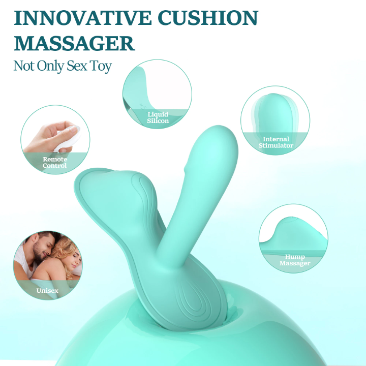 The Siren Saddle, Clitoral and Gspot Ridable Vibrator for Women.