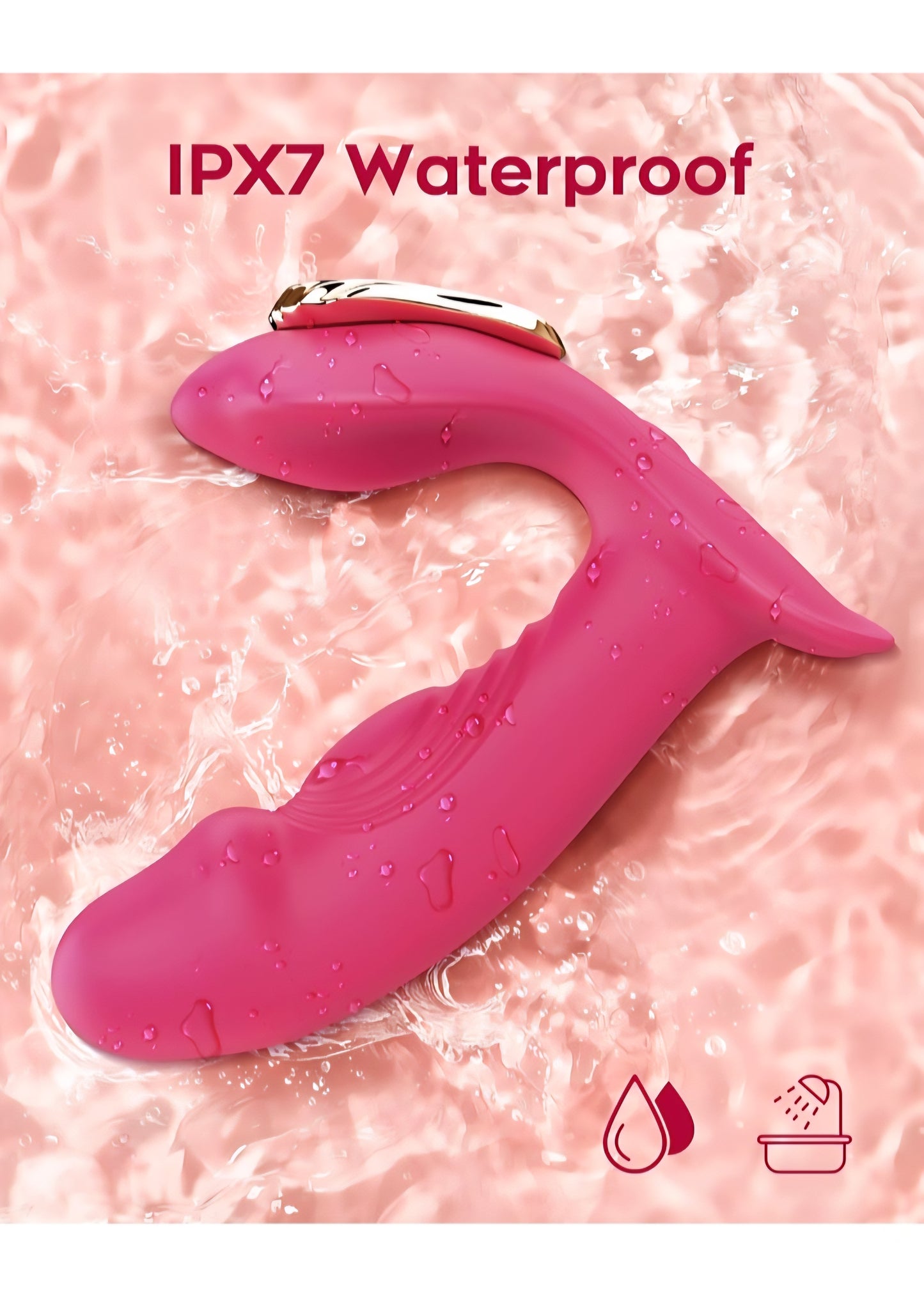 Sex Toys Remote Control Vibrator - UTIMI App Wearable G Spot Dildo Vibrators with 9 Tapping & Vibration Modes, Panty Vibration for Women Clitoral Stimulator, Female Adult Sex Toy for Couples Games