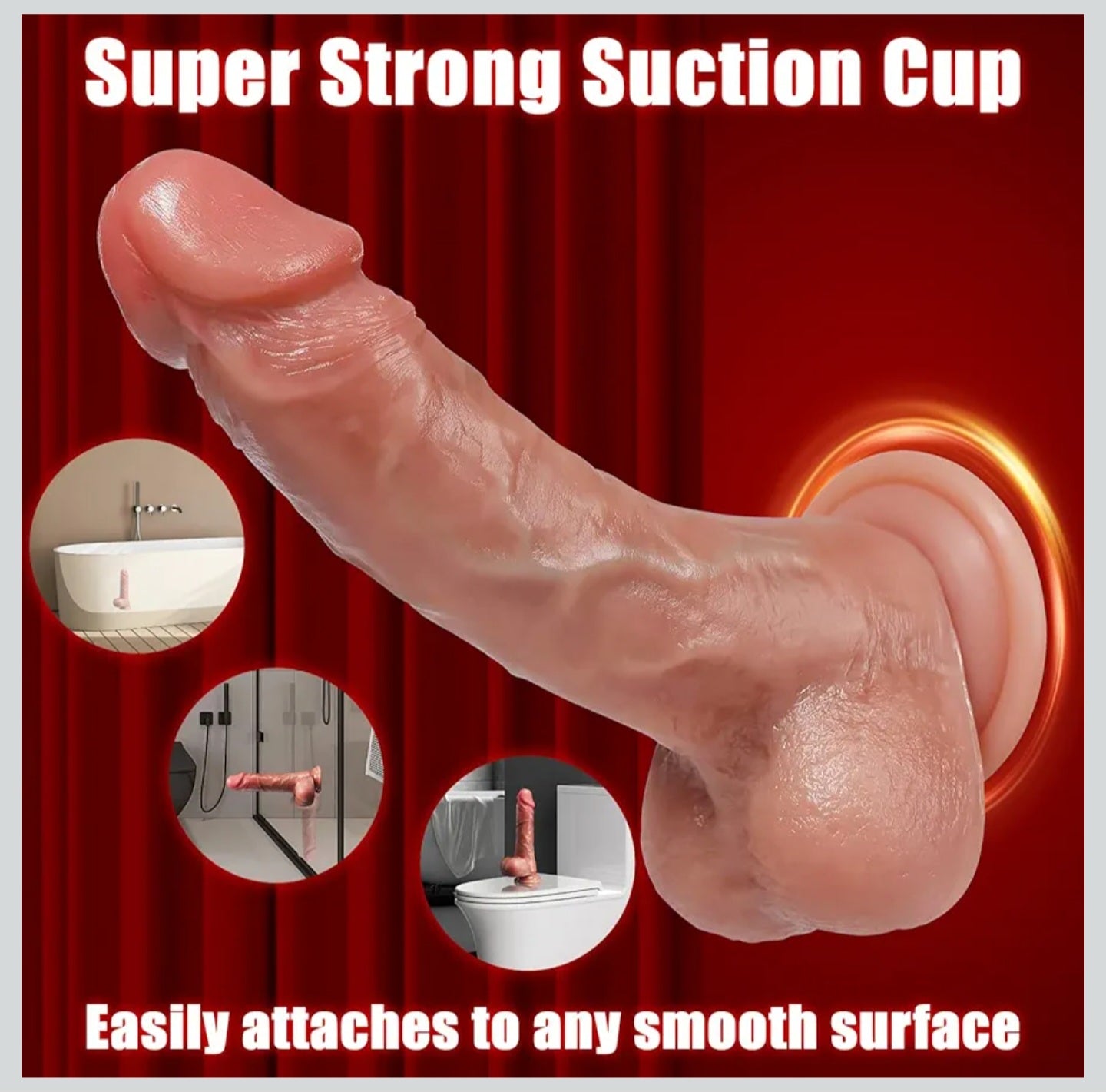 Thrusting Dildo Vibrator Sex Toys, Heating Realistic Dildos for G Spot Anal Stimulation with 7 Thrusting & 9 Vibration Mode, Remote Control Strong Suction Cup, Adult Sex Toys for Woman Couples 8"