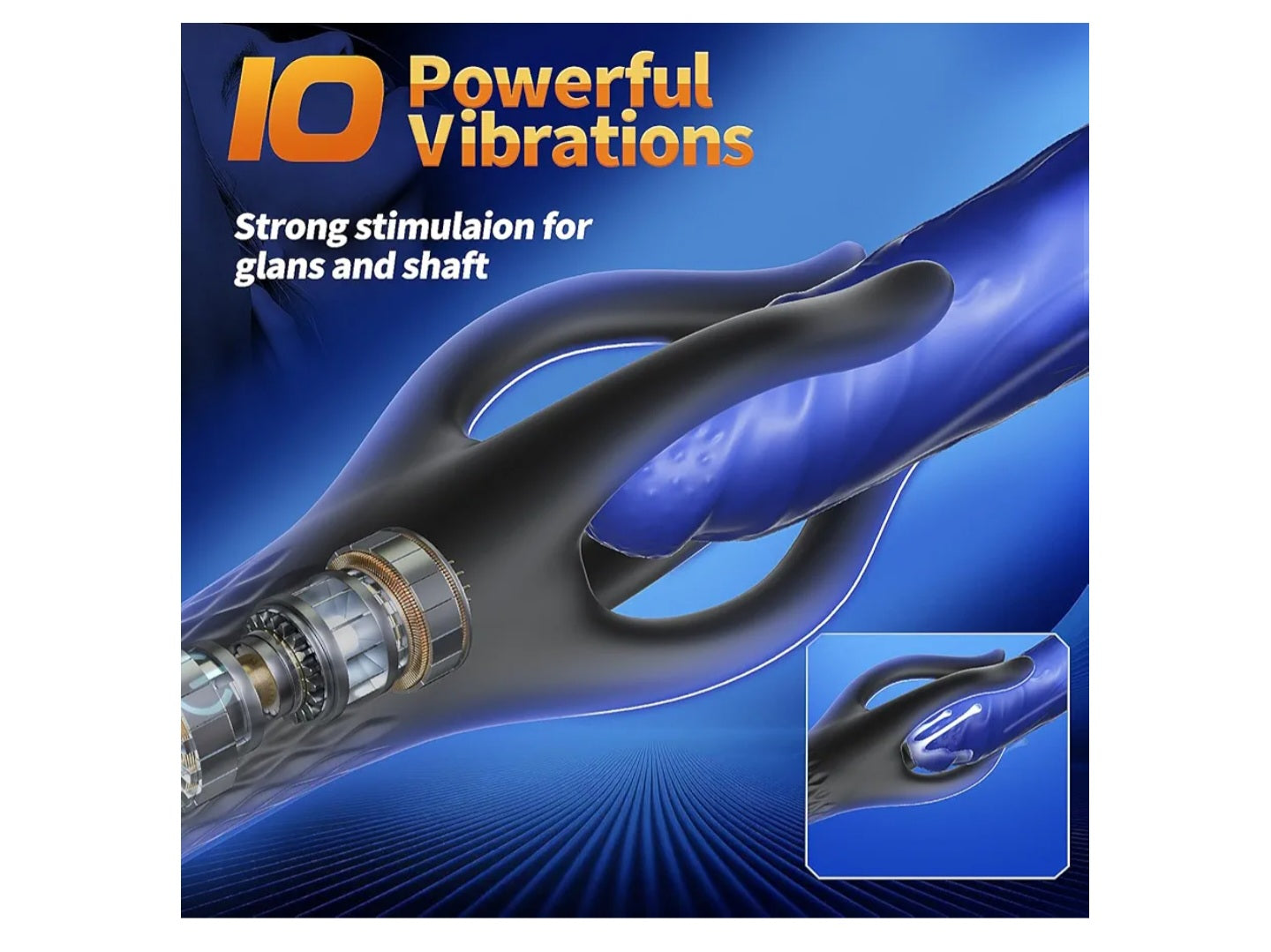 Male Sex Toys Penis Vibrator for Glans Prolong Endurance,360 Wrapping Tentacle Male Masturbator Stroker with 10 Vibrating Modes for Penis Clit Nipple Stimulation,Adult Sex Toy for Men Women Couples