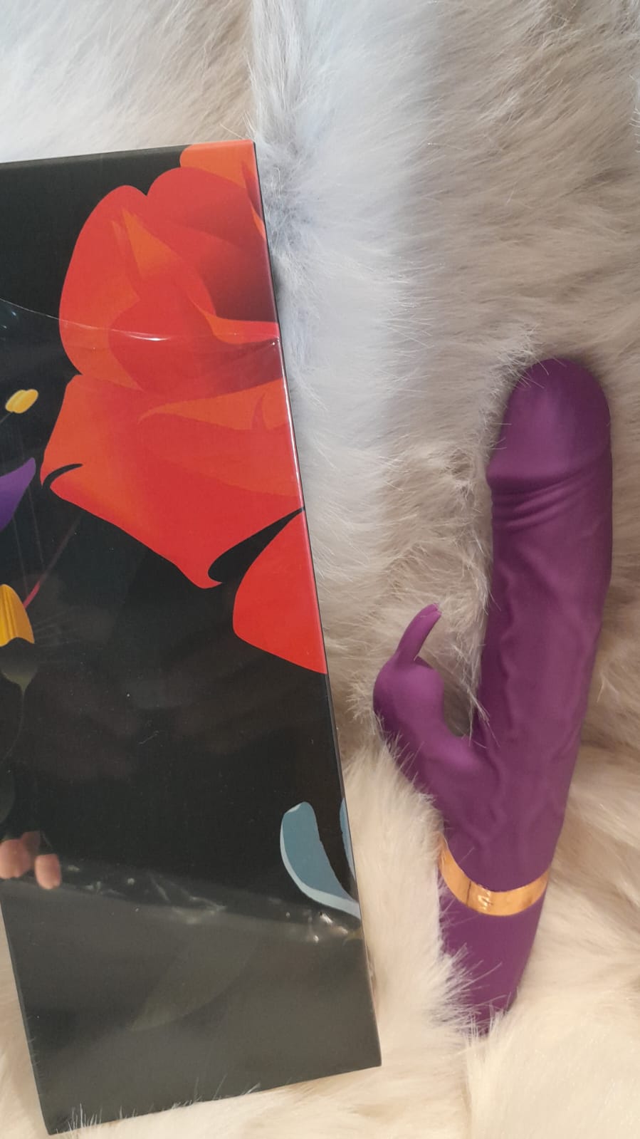Powerful Rabbit Vibrator, Bunny Ear, USB Rechargeable