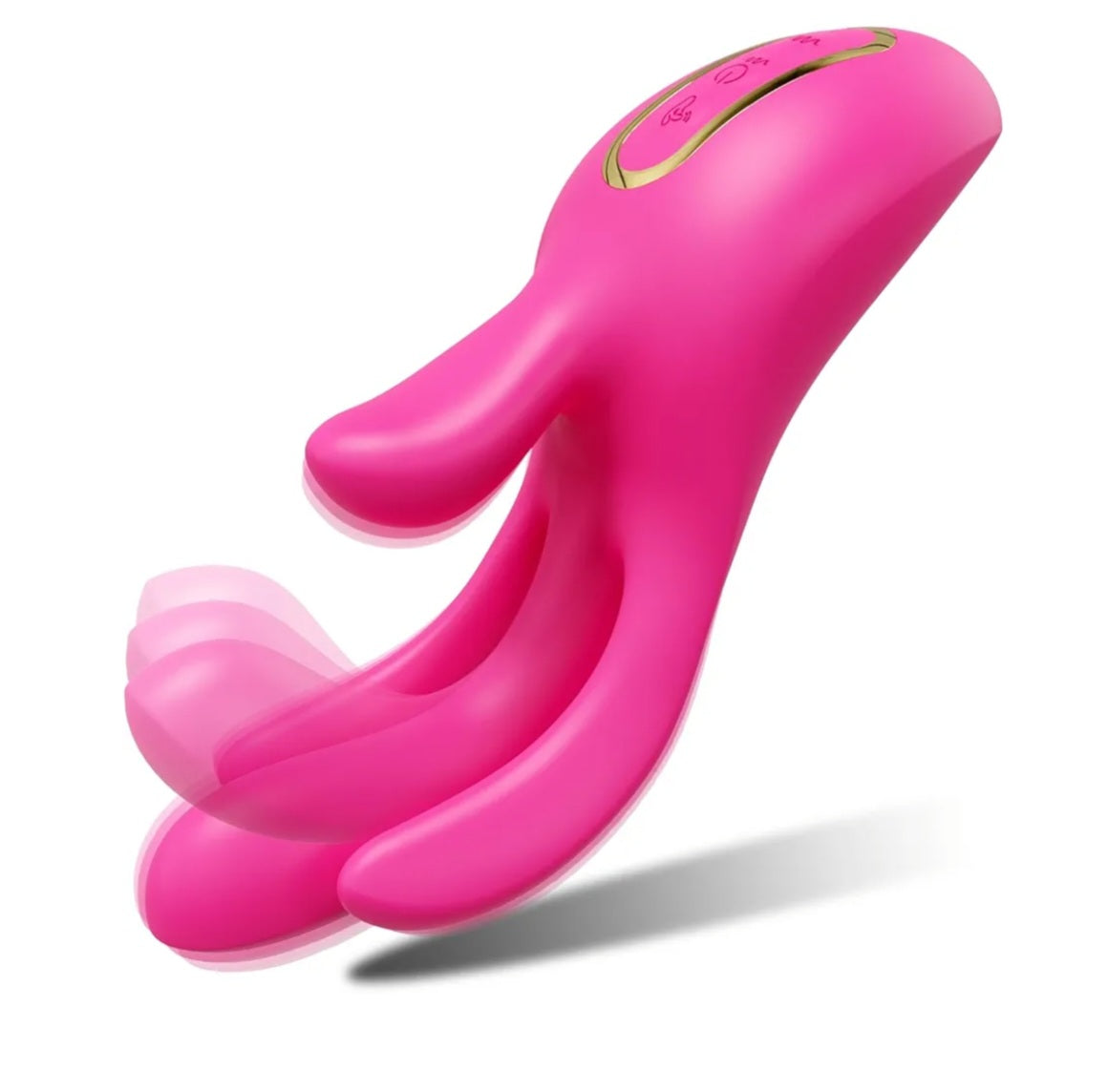 Vibrators Adult Sex Toys for Women - Finger Vibrator with 10 Flapping Patterns & 10 Vibration Modes to Stimulation G Spot and Clitoral, 3 in 1 Silicone Female Adult Toy Couples Sex Toys