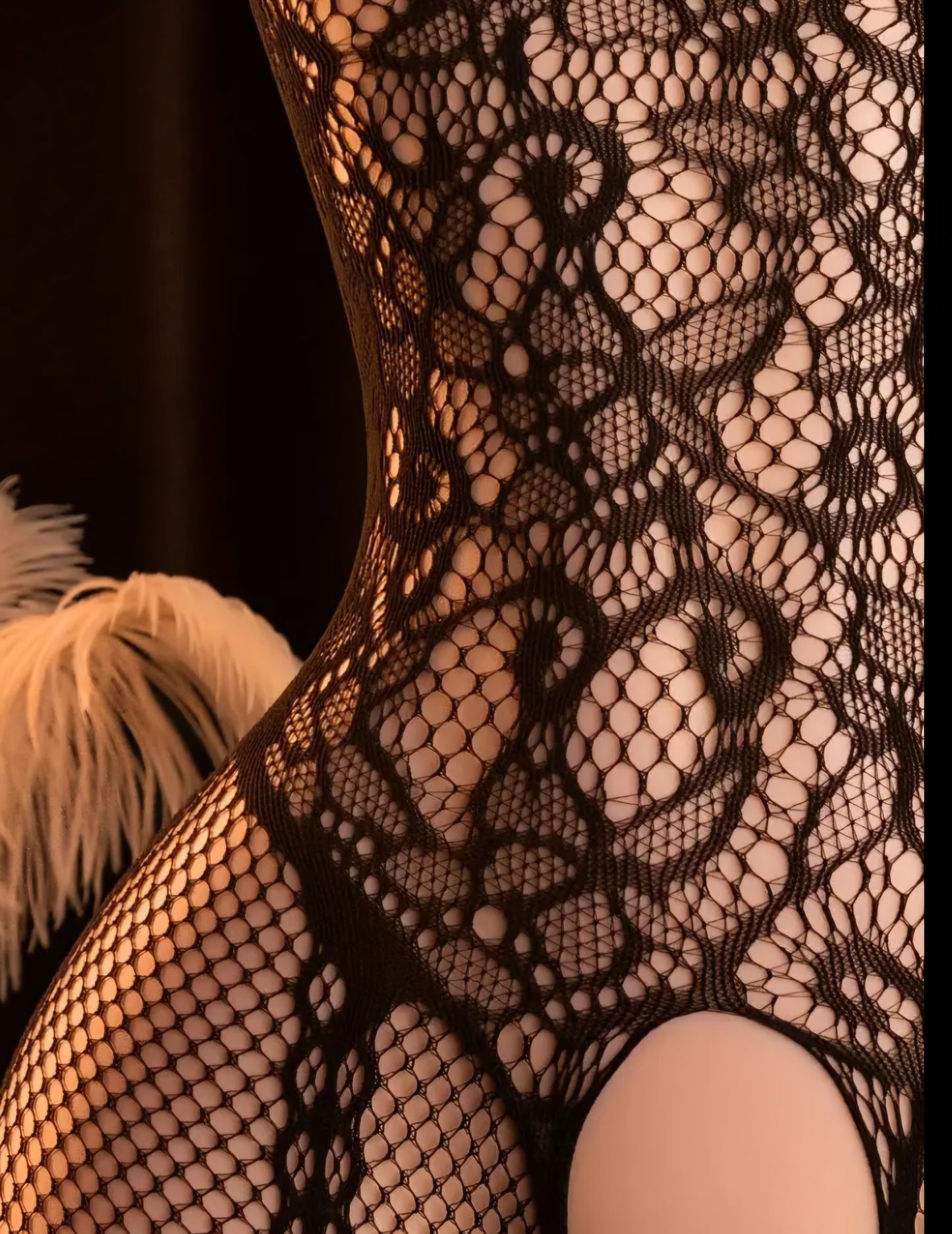 đź–¤ Extreme Sexy Lingerie Bodysuit: Open Crotch & Hollow Out Tights Lingerieđź–¤ - One Size