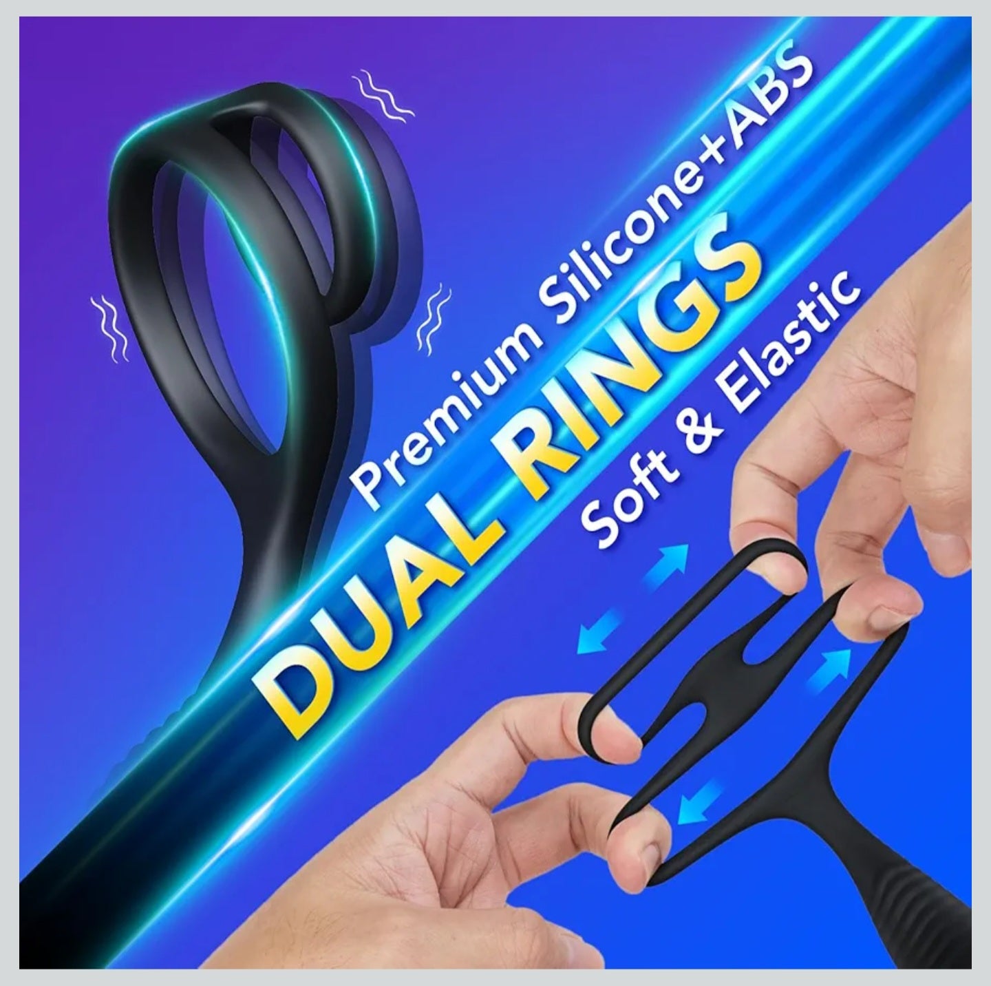 Anal Vibrators Male Butt Plug - UTIMI Adult Sex Toys with 2 Cock Ring Remote Control Prostate Massager 9 Thrusting & Vibrating Modes Dual Motors Stimulator Anal Gay Toy for Man Woman Couples Pleasure