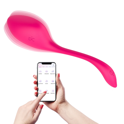 Ruby smart APP wireless egg vibrator, remote control, masturbator for couples or solo play