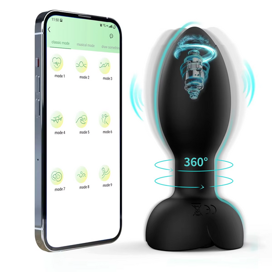 APP Controlled Anal Plug USB Rechargeable