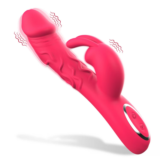Realistic Rabbit Vibrator, Bunny Ear, Penis