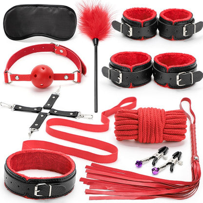 10 Piece Ultra Durable Bondage Set