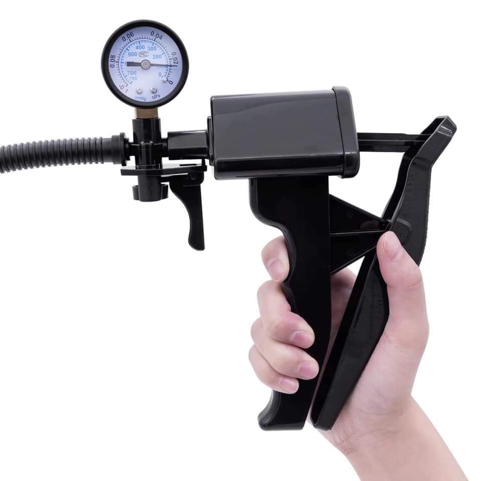 Trigger Handle Manual Penis Pump, 20cm Barrel