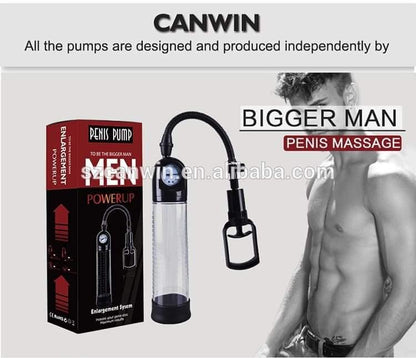 12 Inch Ball Type and Pull Handle Penis Pumps with Gauge, Durable, Waterproof Enhancement System.