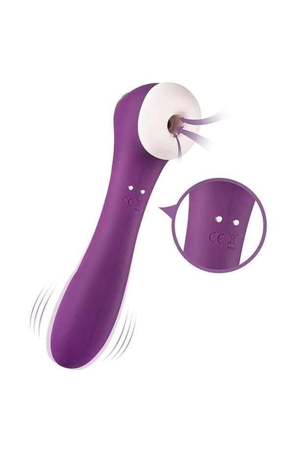 USB Rechargeable Vibrating Clit Sucker for Females