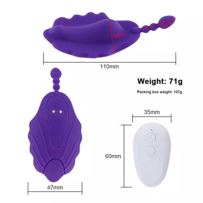 Powerful Wearable Remote Controlled Panty Vibrator for Couples