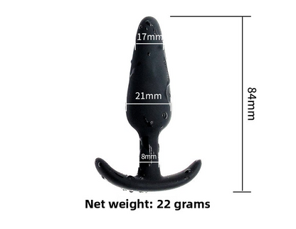 3 Piece Silicone Slim Anal Butt Plug Set
