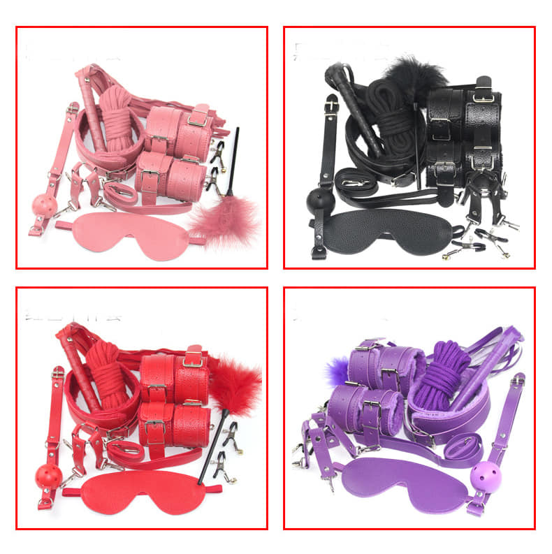 10 Piece Ultra Durable Bondage Set