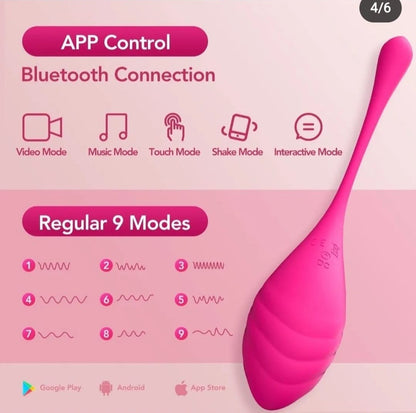 Lush G Spot Vibrator Sex Toys with Phone APP and 30ft Remote Control