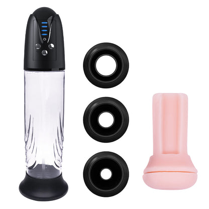 Dual Function Penis Pump and Masturbation Device