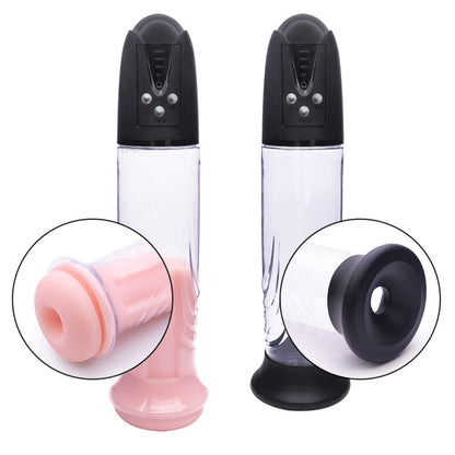 Dual Function Penis Pump and Masturbation Device