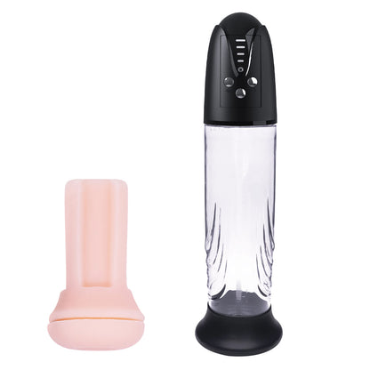 Dual Function Penis Pump and Masturbation Device