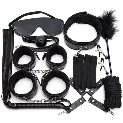 10 Piece Ultra Durable Bondage Set