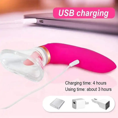 Mary Tongue Sucking Vibrator

Dibe Sucking Clitoral Stimulator. With a unique compact design, enjoy a pleasurable sucking sensation, allowing you to release a big “O.”