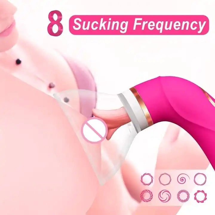 Mary Tongue Sucking Vibrator

Dibe Sucking Clitoral Stimulator. With a unique compact design, enjoy a pleasurable sucking sensation, allowing you to release a big “O.”