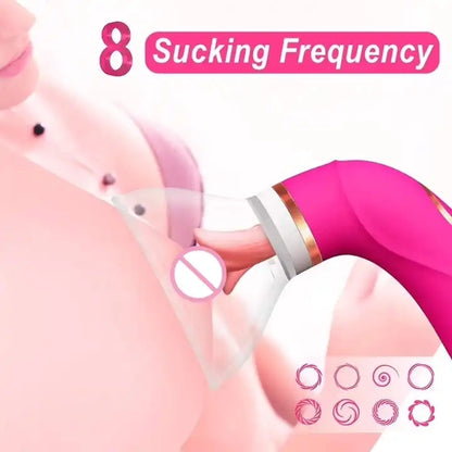 Mary Tongue Sucking Vibrator

Dibe Sucking Clitoral Stimulator. With a unique compact design, enjoy a pleasurable sucking sensation, allowing you to release a big “O.”