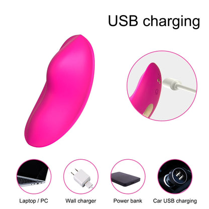 Wearable Vibrator Vibrating Panties with APP Control, Silicone Clitoral Vagina Stimulator Clit Nipple Teaser Adult Toy with 9 Vibration for Women Couple and Beginners