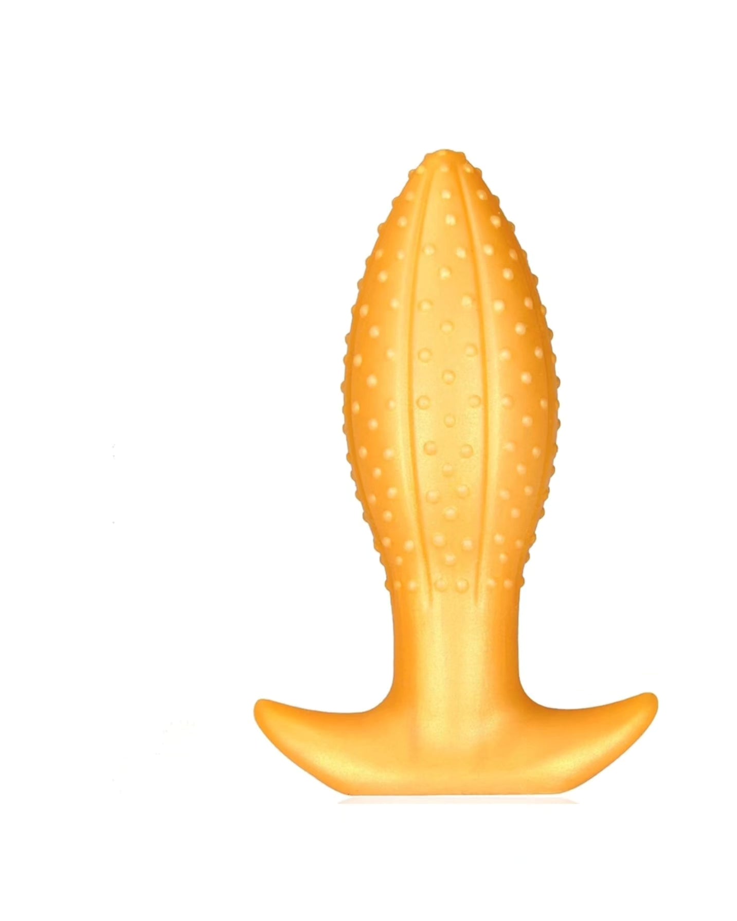 1.97" Big Butt Plug Anal Toy: Ultra Soft Anal Plug Mango Shape Anal Dildo with Curved Base, Wearable Fantasy Dildo Anus Dilator Prostate Massage for Advanced Players(M)