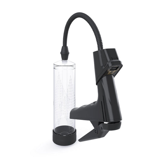 10 Inch Trigger Handle Manual Penis Pump with Digital Guage