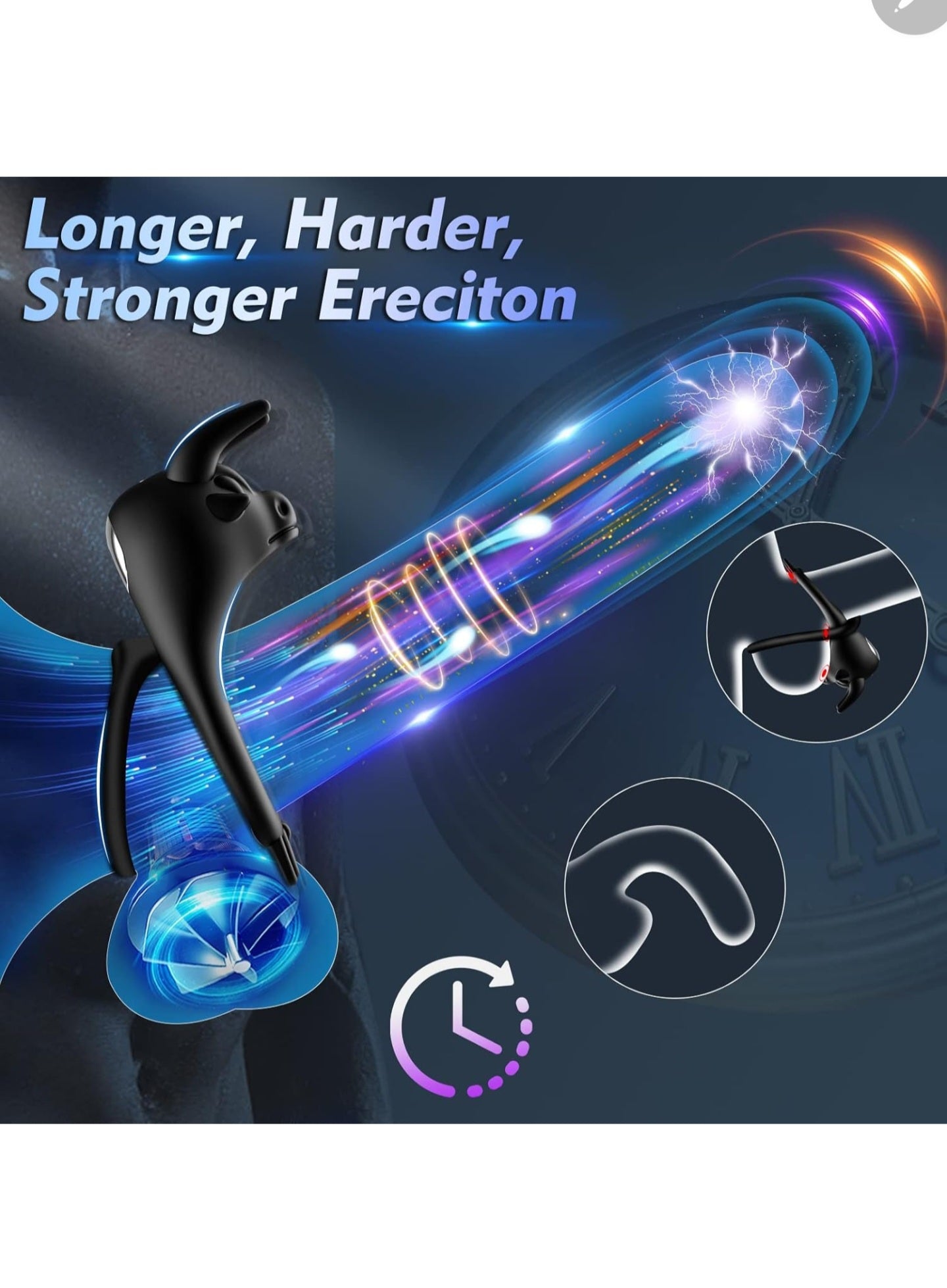 Vibrating Butt Plug with App Remote Control 9 Vibrating Modes & Heart Shaped Colorful Light Up Base, Anal Plug Prostate Massager, Anal Vibrator Adult Sex Toy for Men Women, Couples