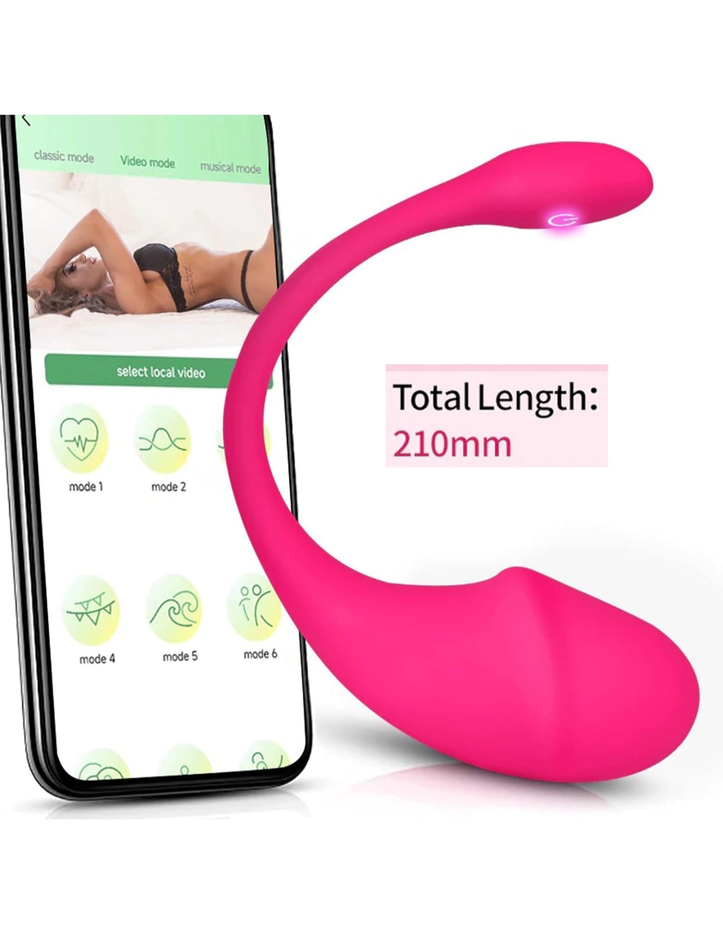 App Control G-Spot Vibrator for Women, Long Distance Bluetooth Wearabl App Control G-Spot Vibrator for Women, Long Distance Bluetooth Wearabl