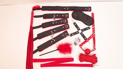 10 Piece Ultra Durable Bondage Set
