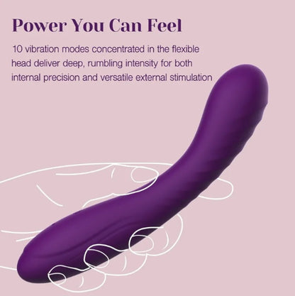 Tracy's Dog Adult Sex Toys, Powerful G Spot Vibrator for Women & Couples
Realistic soft silicone vibrating dildo massager with 10 vibration modes, rechargeable, waterproof & body-safe