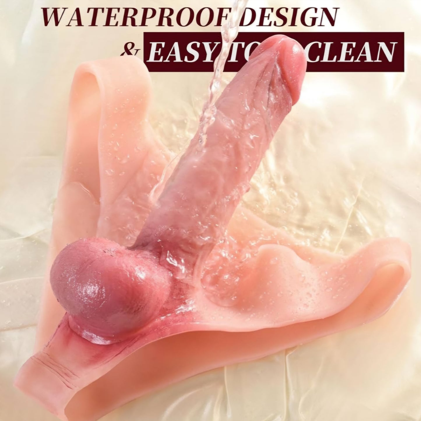 Strap on Dildo for Men Hollow Design to Wear, Strap on Harness, 7.7" Hollow Penis Sleeve
Wearable Anal G-Spot Dildo Sleeve for Men, High-Stretch Body-Safe Silicone, Realistic Penis Extender Sex Toy for Men